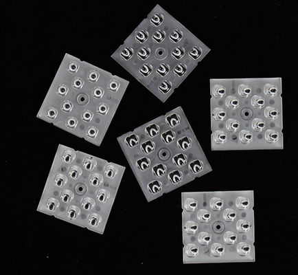 12 dans 1 puissance élevée 50x50MM de rangée multi de la lentille 3030 pour le réverbère