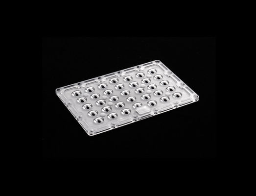 Type III-M L218*W141 Lentille lumineuse LED de 14 mm pour boîte à chaussures et parking à LED
