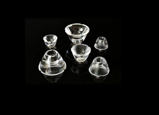 Lentille LED COB série anti-éblouissement profonde Lentille unique optimisée pour les LED COB de 4 mm / 6 mm