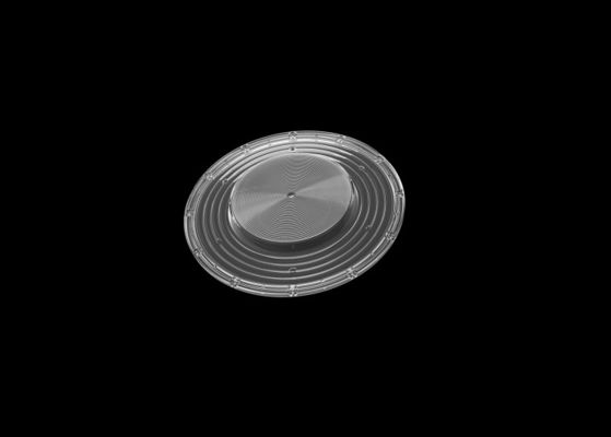 92% d'efficacité Φ293mm 90 degrés Optique-Grade PC Led Lens pour les entrepôts Fabriques d'éclairage