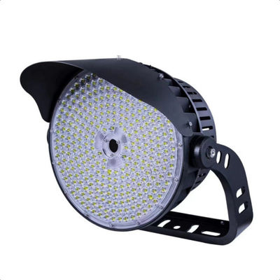 Lentilles de lumière à mât élevé de stade à haute puissance anti-éblouissement ronde intégrée pour projecteurs à LED.
